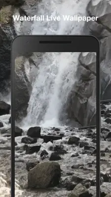 Waterfall Live Wallpaper android App screenshot 0