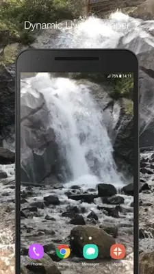 Waterfall Live Wallpaper android App screenshot 3